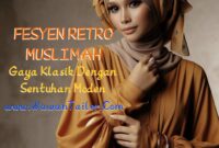 Inspirasi Fesyen Raya Dengan Sentuhan Moden